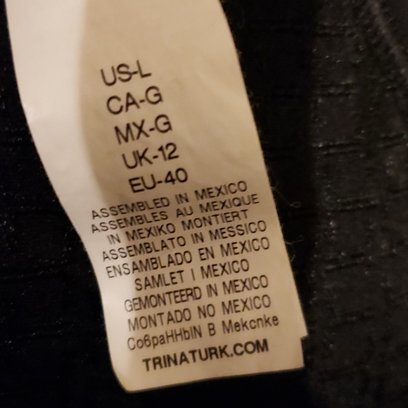 Trina Turk Digikat High Neck Mesh Detail Shelf Bra - Picture 5 of 6